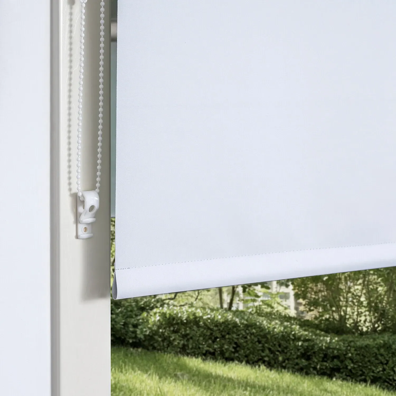 King Size Chunky Waffle Duvet Set - Eucalyptus, Cotton