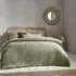 Lark Double Muslin Cotton Duvet Set - Eucalyptus