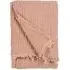 Lark Large Muslin Cotton Throw - Pink Clay