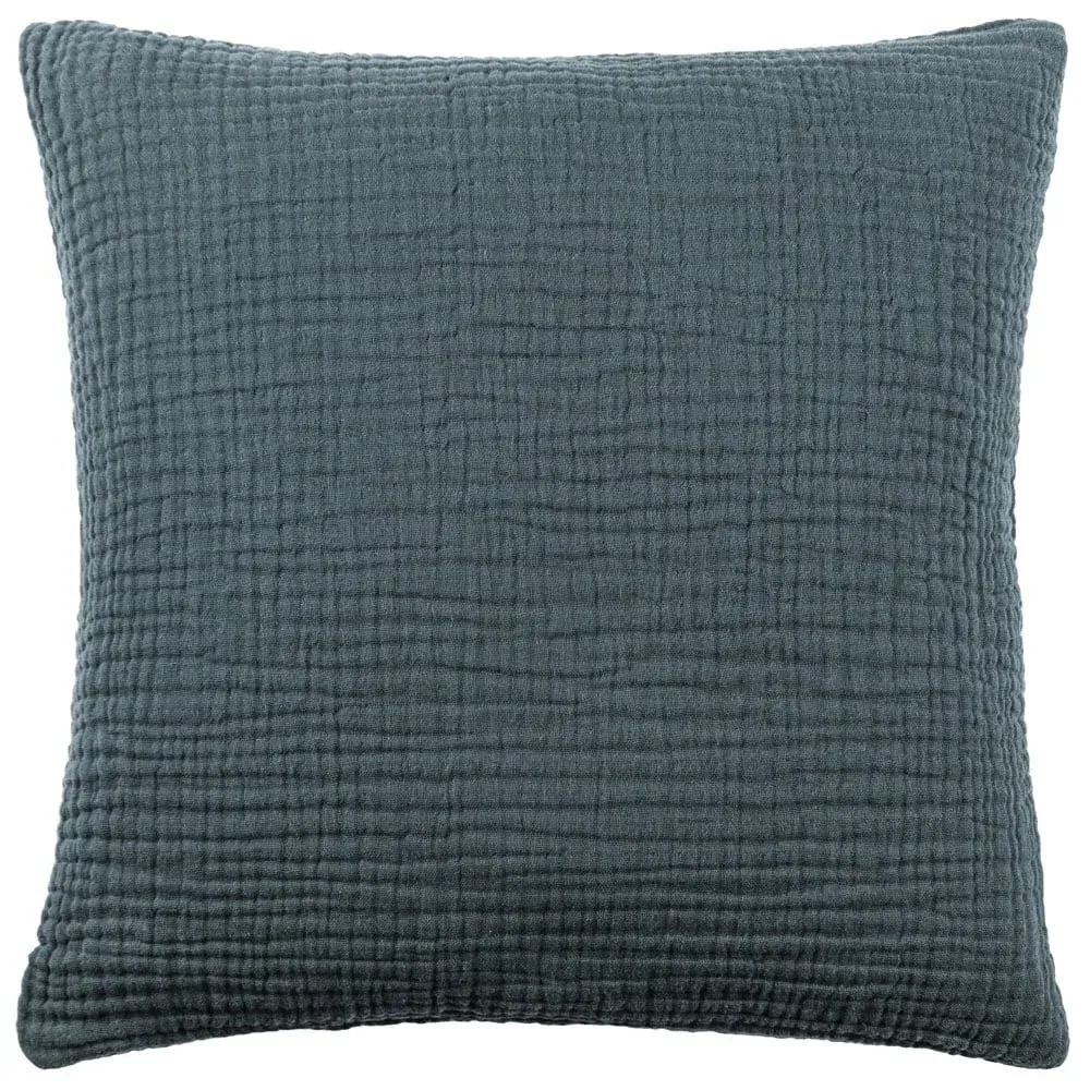 Lark Muslin Cotton Cushion - Dusk