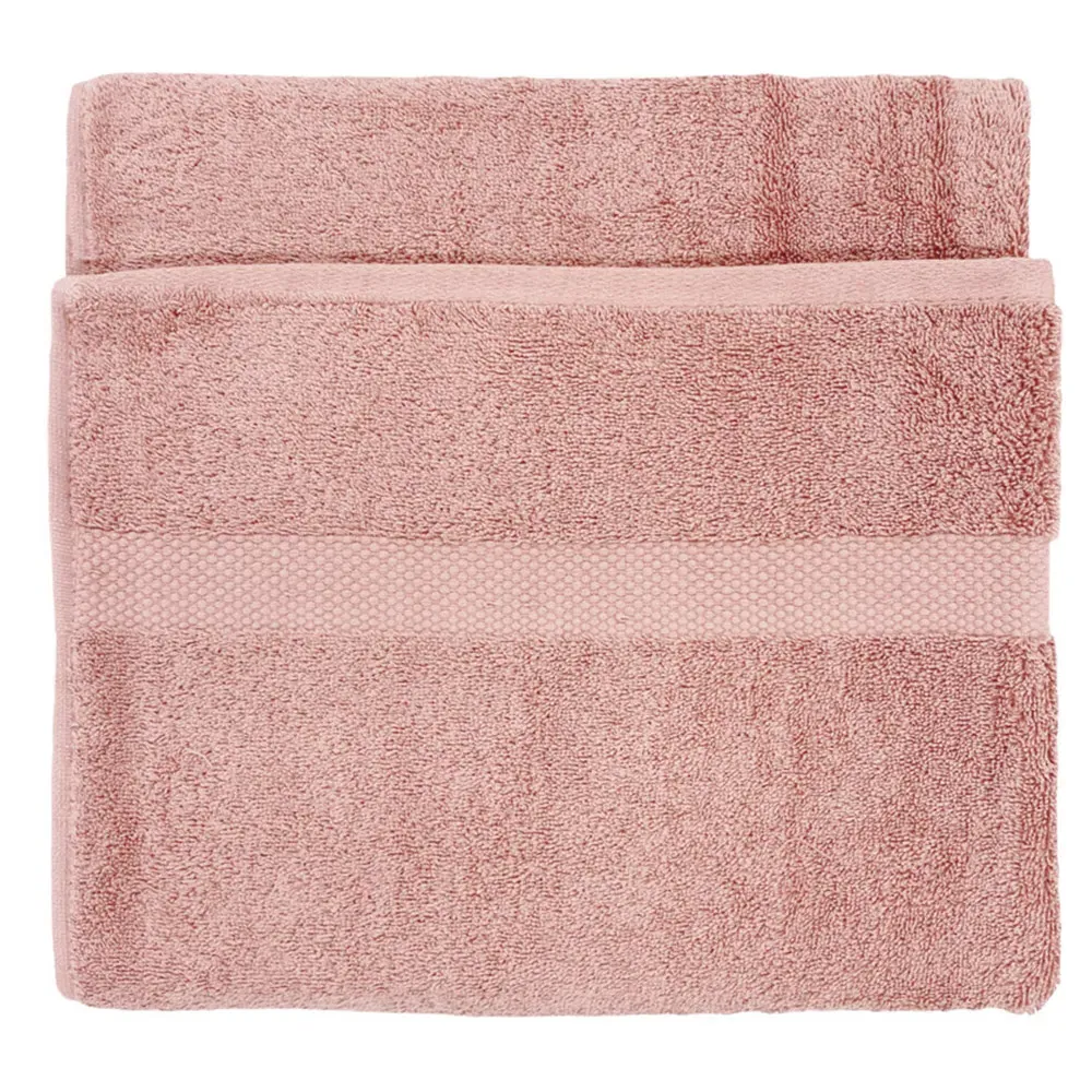 Loft Combed Cotton Towel Bundle with Bath Sheets Set of 6 - Blush