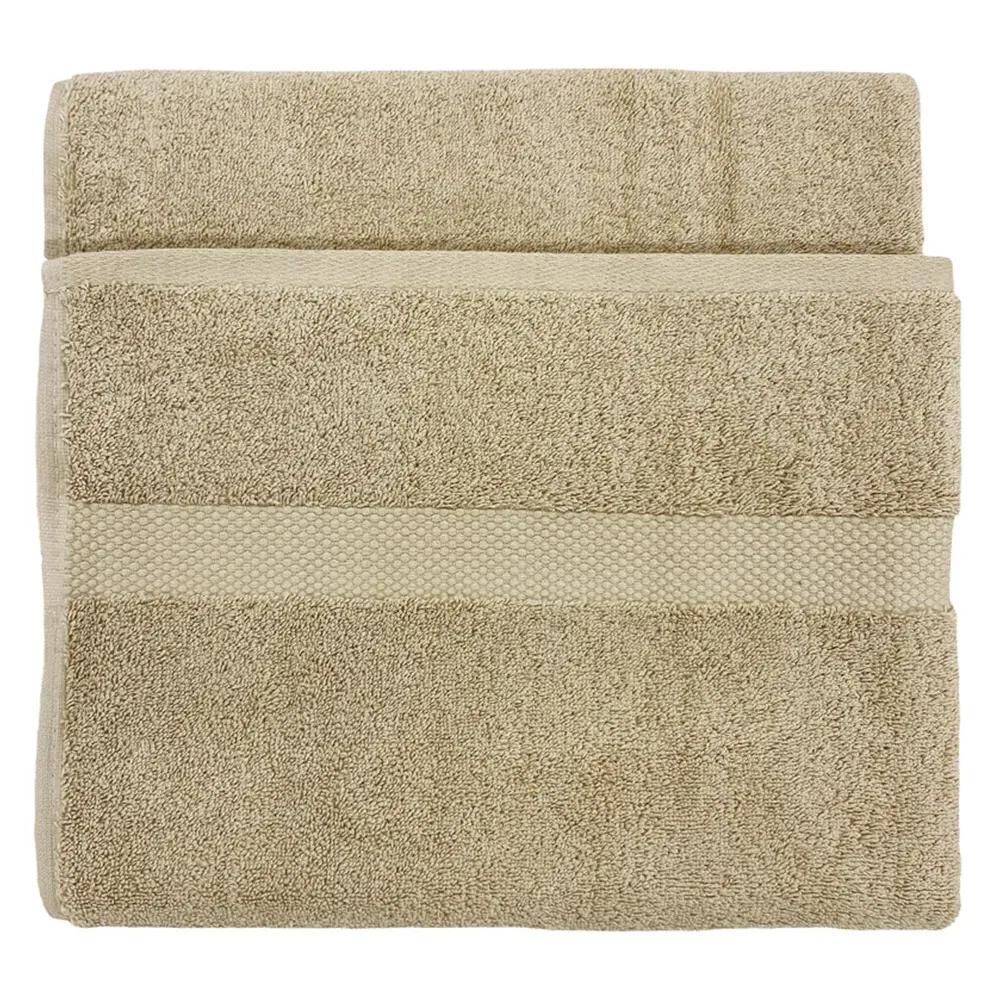 Loft Combed Cotton Towel Bundle with Bath Sheets Set of 6 - Oatmeal