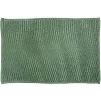 Loft Cotton Anti-Slip Bath Mat - Green