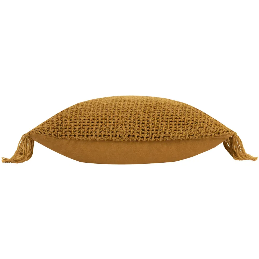 Nimble Knitted Cushion - Multi, Cotton