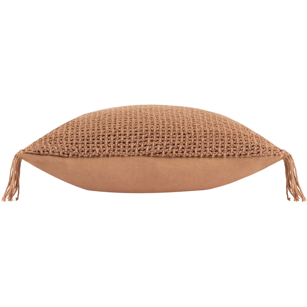 Nimble Knitted Cushion - Multi, Cotton