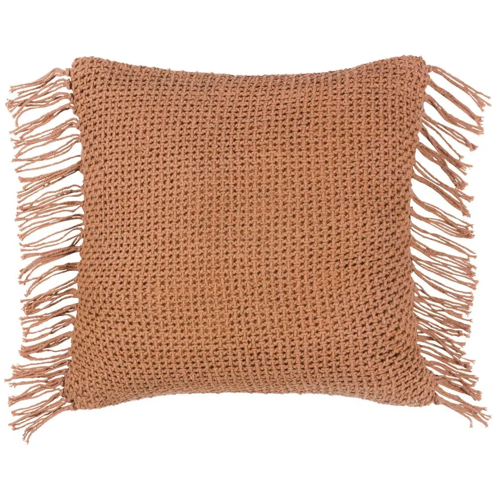 Nimble Knitted Cushion - Multi, Cotton