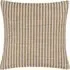 Organik Natural Stripe Woven Cushion - Cream, Jute