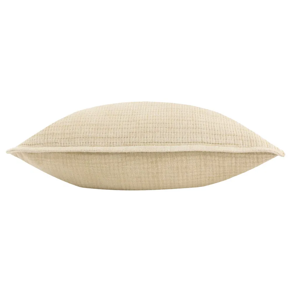 Ribble Acid Wash Cushion - Cream, Cotton