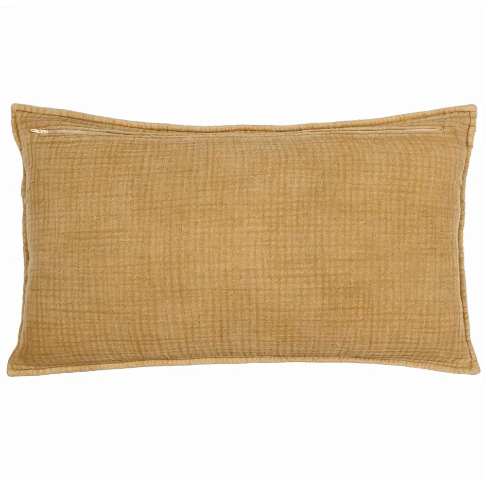Ribble Acid Wash Cushion - Honey, Cotton