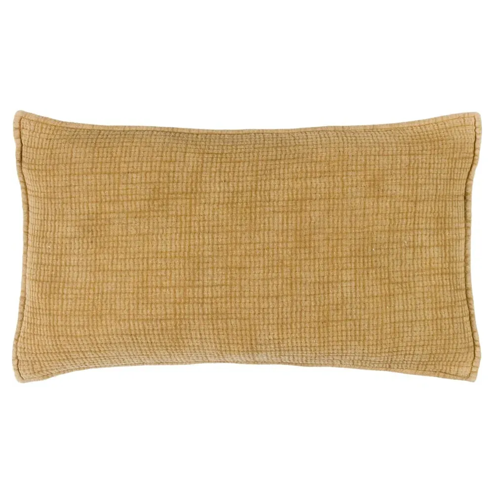 Ribble Acid Wash Cushion - Honey, Cotton image