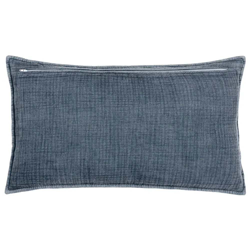 Ribble Acid Wash Cushion - Ink, Cotton