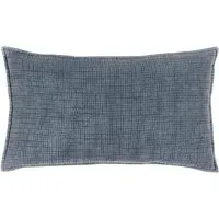 Ribble Acid Wash Cushion - Ink, Cotton