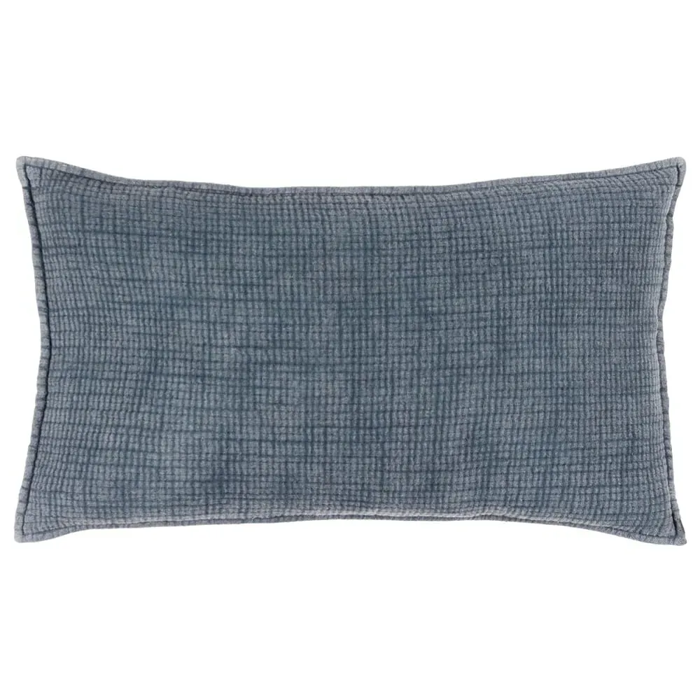 Ribble Acid Wash Cushion - Ink, Cotton