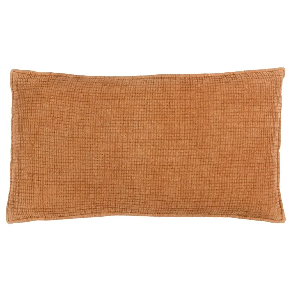 Ribble Acid Wash Cushion - Pecan, Cotton