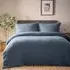 Ribble King Size Duvet Cover Set - Ink, Cotton