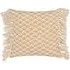 Saku Honey Blossom Fringed Cushion - Multi, Cotton
