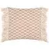 Saku Pecan Blossom Fringed Cushion - Multi, Cotton