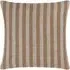 Strata Natural Stripe Woven Cushion - Cream, Jute