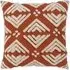Taya Square Tufted Cushion - Pecan, Cotton