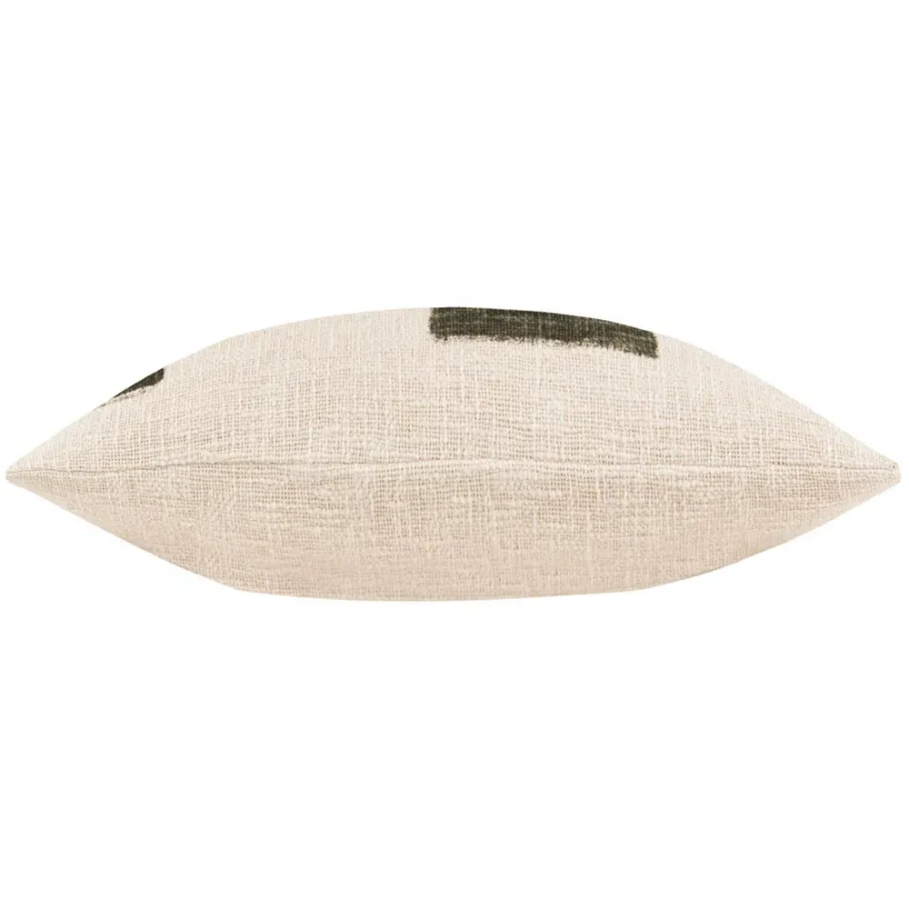 Terra Moss Slub Cotton Cushion - Multi