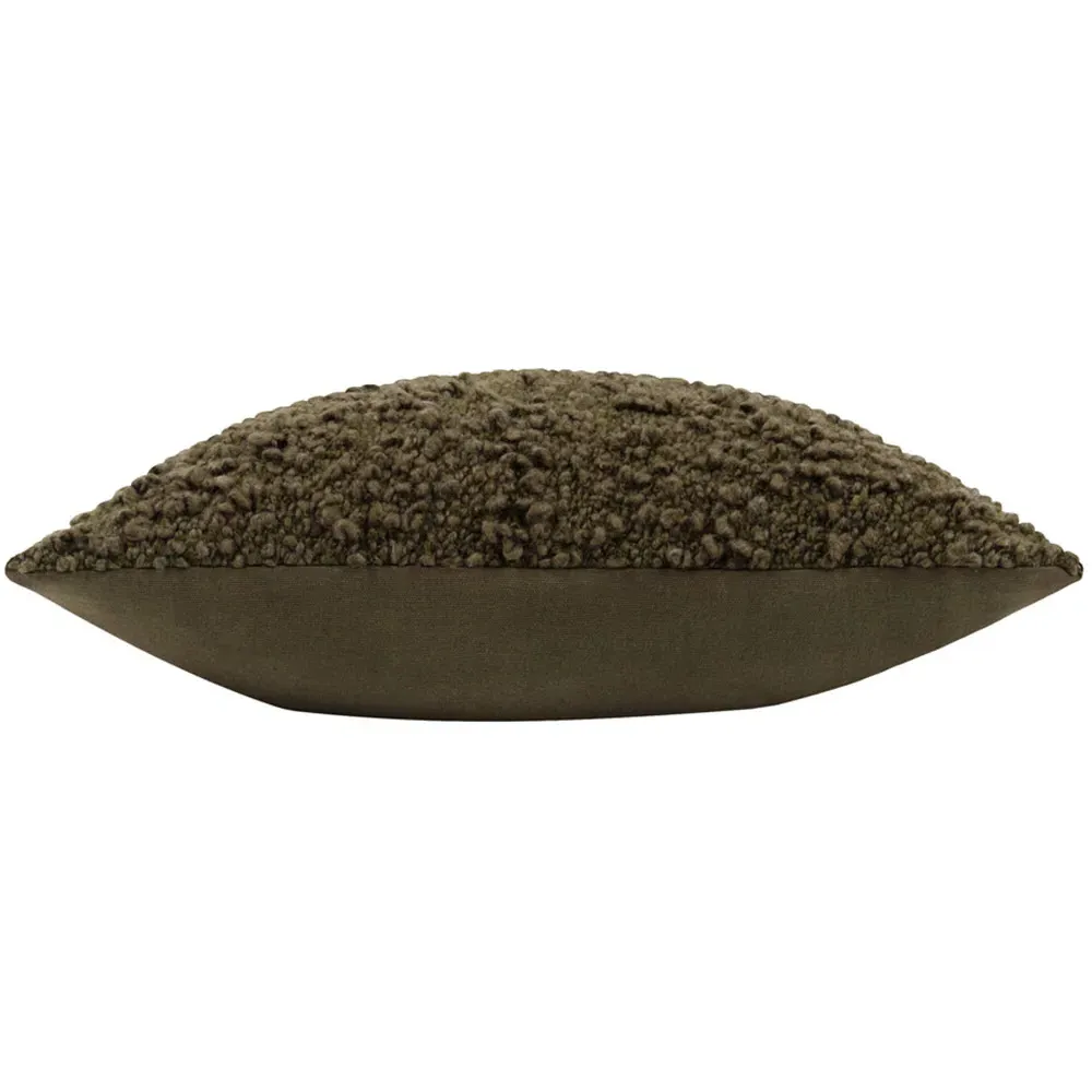Ulsmere Boucle Cushion - Green