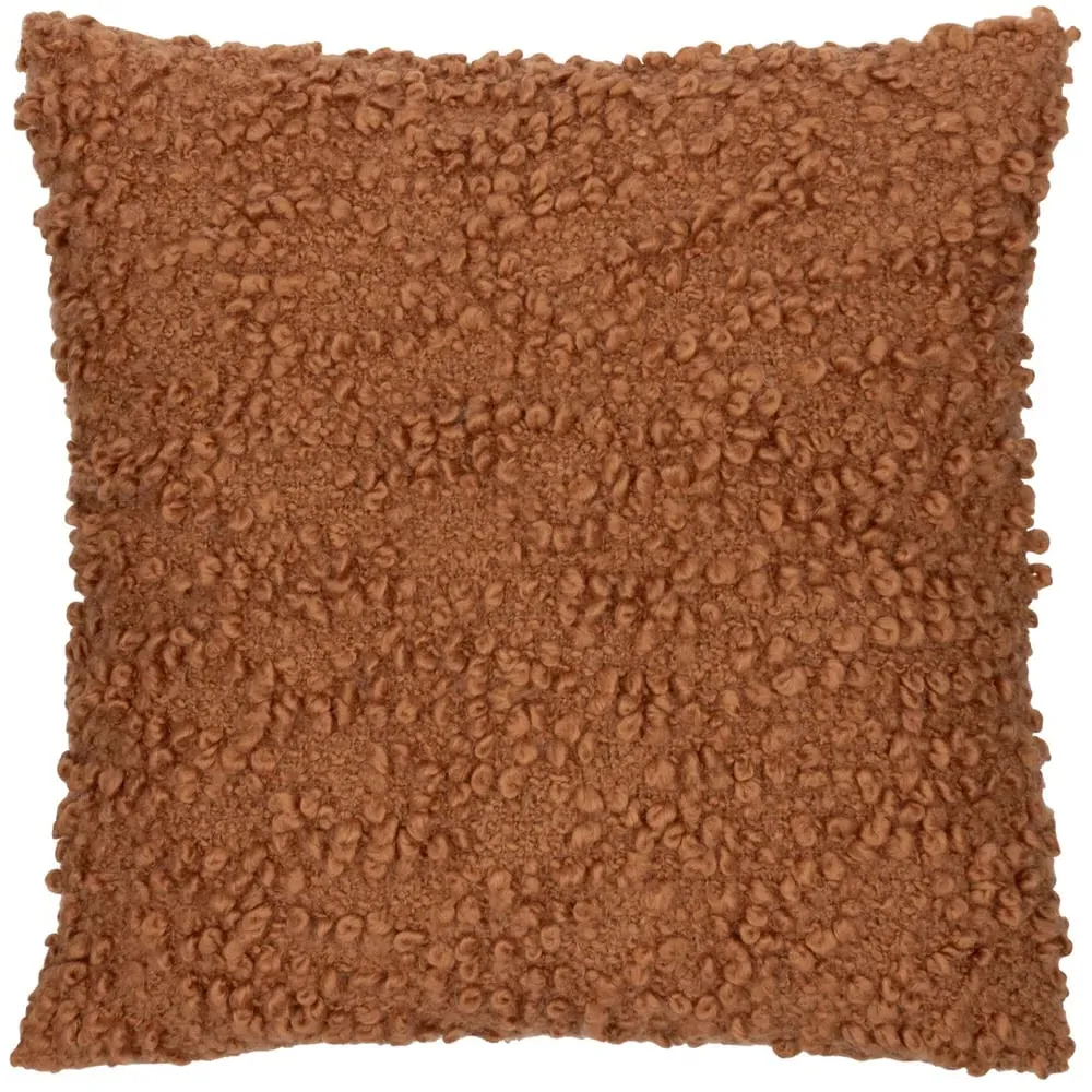 Ulsmere Boucle Cushion - Orange