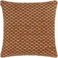 Wikka Pecan Woven Cushion - Multi, Jute