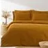 Yard Double Waffle Duvet Set - Ginger