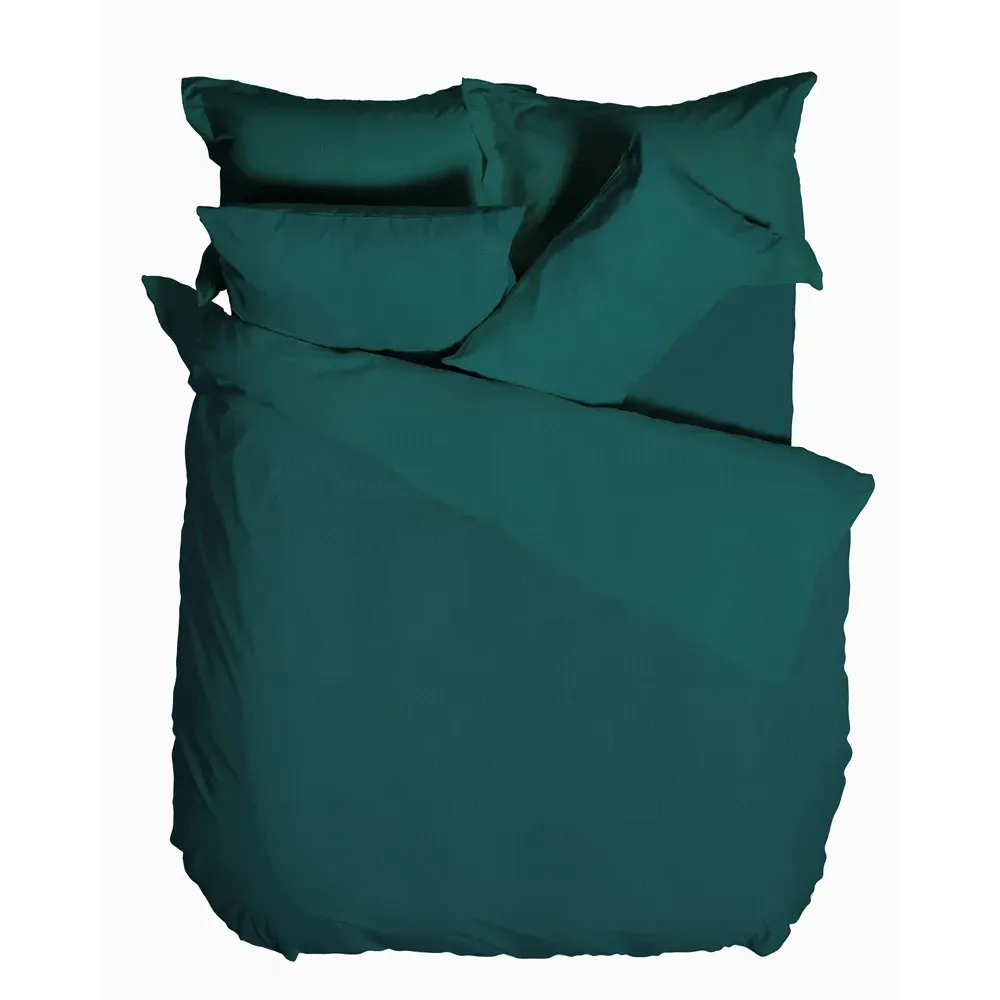 Yard Super King Waffle Duvet Set - Blue