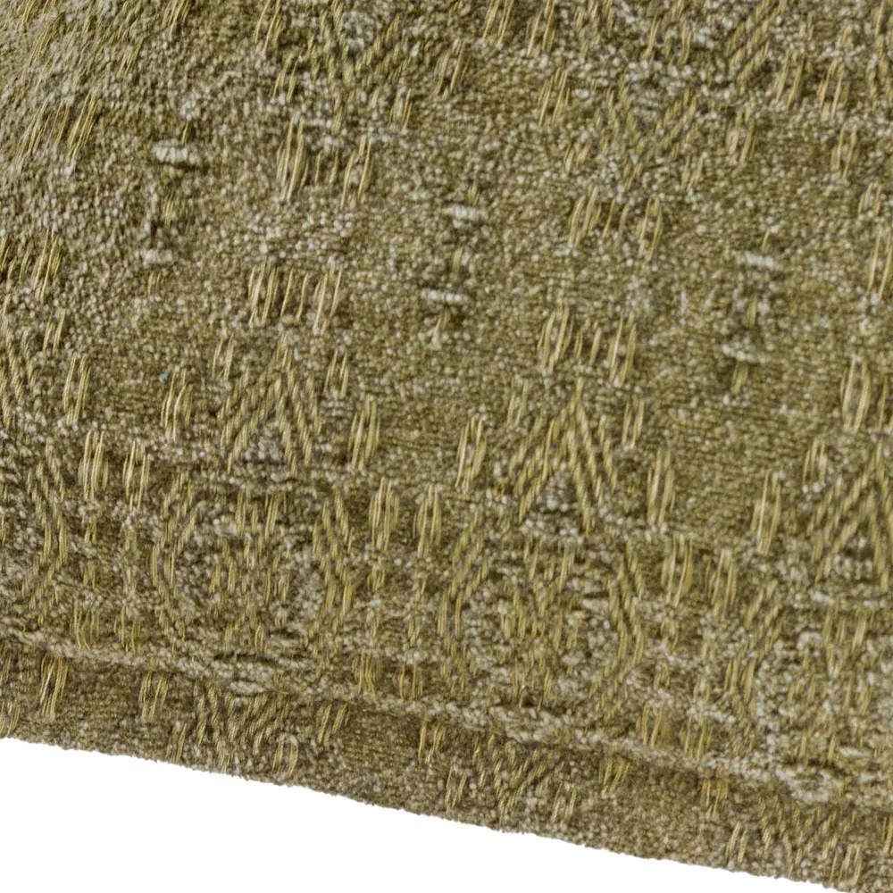 Ramas Jacquard Cushion - Green, Cotton