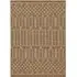 Seagrove Square Indoor Outdoor Rug - Cream, Jute Effect