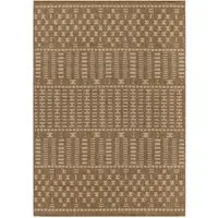 Seagrove Square Indoor Outdoor Rug - Cream, Jute Effect