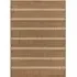 Tala Stripe Jute Effect Rug - Cream, Polypropylene