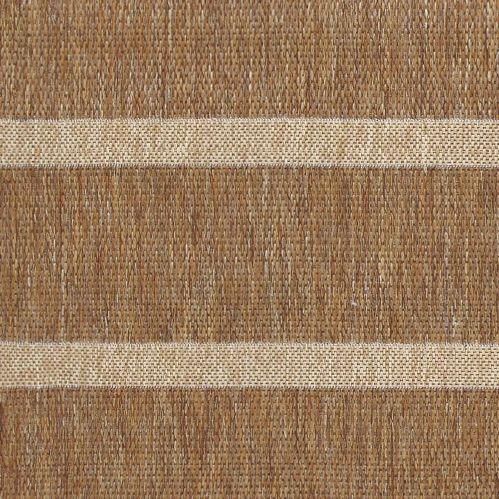 Tala Stripe Jute Effect Rug - Cream, Polypropylene