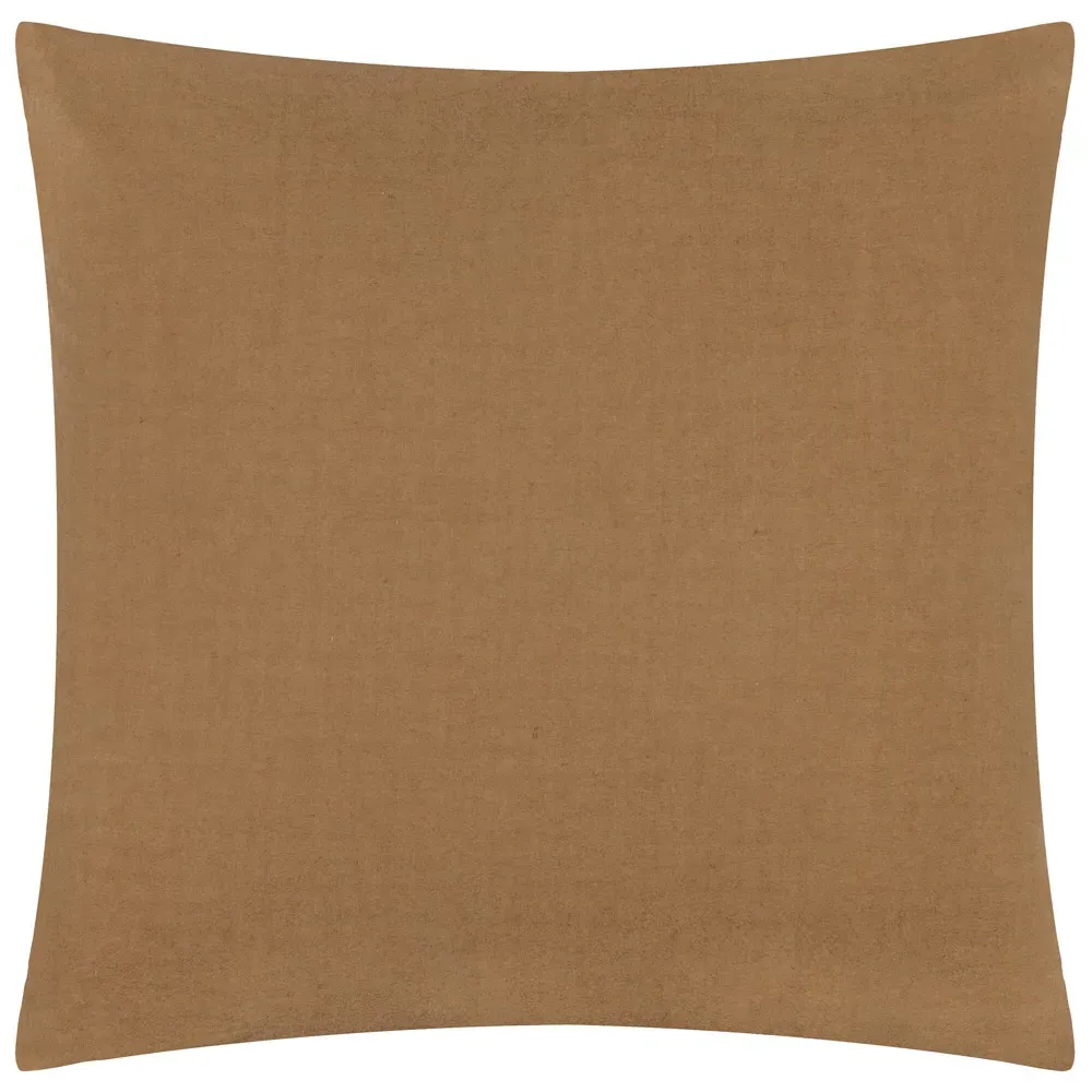 Tryfan Textured Cushion - Cream, Cotton