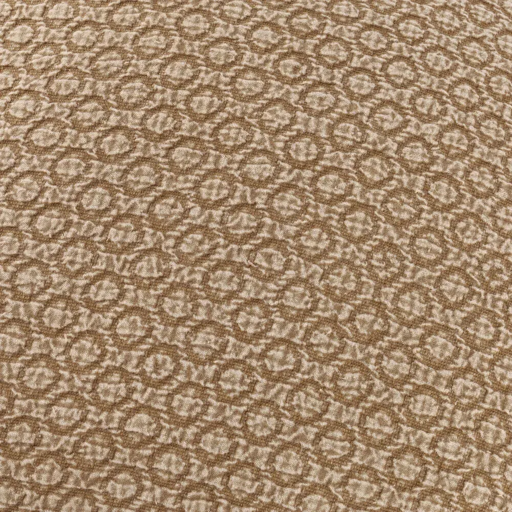 Tryfan Textured Cushion - Cream, Cotton