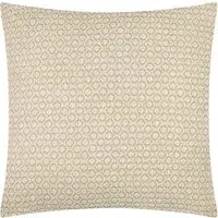 Tryfan Textured Cushion - Cream, Cotton