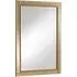 Antique Mottled Lunar Bevelled Mirror - Gold