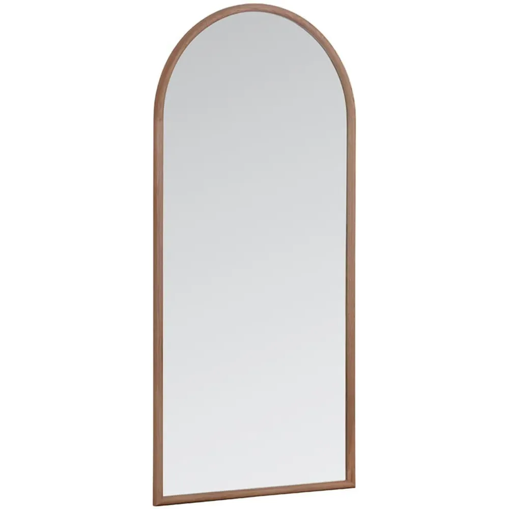 Arched Full Length Mirror 180x80cm - Brown, Oak image