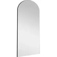 Arched Full Length Wall Mirror - Black