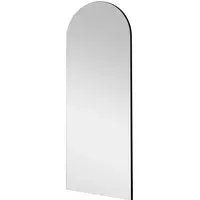 Arched Full Length Wall Mirror - Black