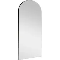 Arched Full Length Wall Mirror - Black