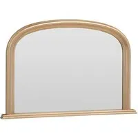 Arched Overmantle Mirror - Gold