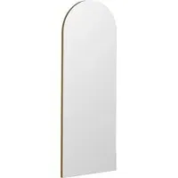 Arched Wall Mirror - Gold
