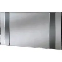 Athena Smoked Bevelled Mirror - Black