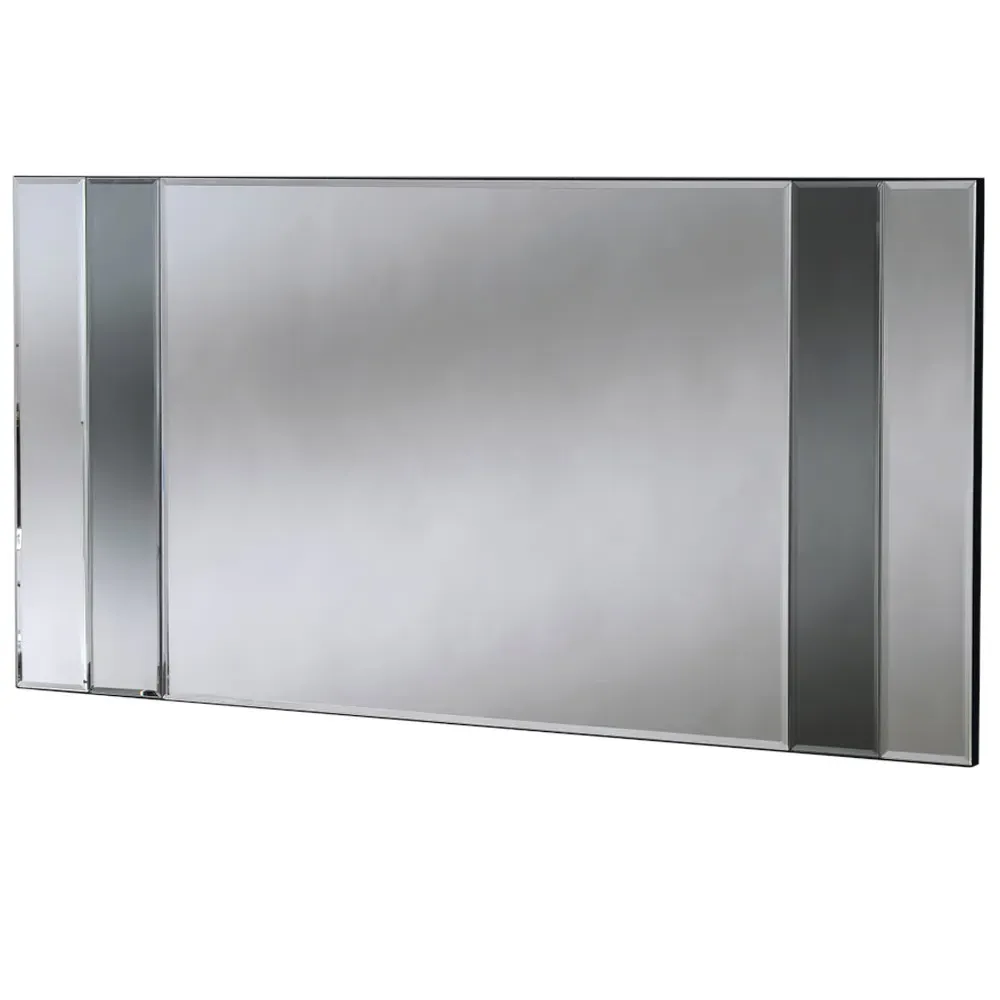 Athena Smoked Bevelled Mirror - Black image