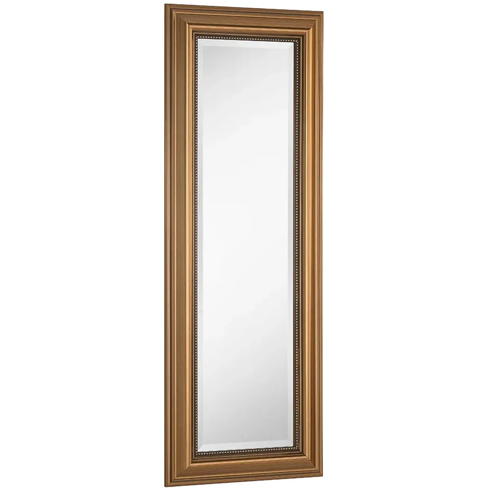 Beaded Dressing Mirror - Gold