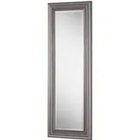 Bevelled Dressing Mirror - Dark Chrome
