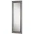 Bevelled Dressing Mirror - Dark Chrome