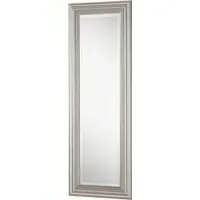 Bevelled Dressing Mirror - Silver